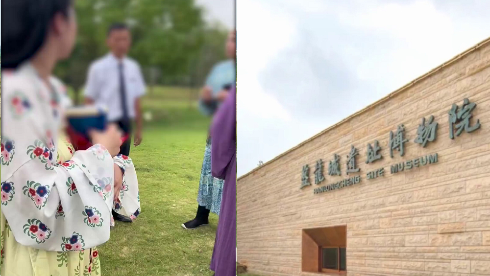 絲打巴打穿漢服被誤認「日本和服」遭驅趕 當事人:冀大眾知道是中國人的裝扮。
