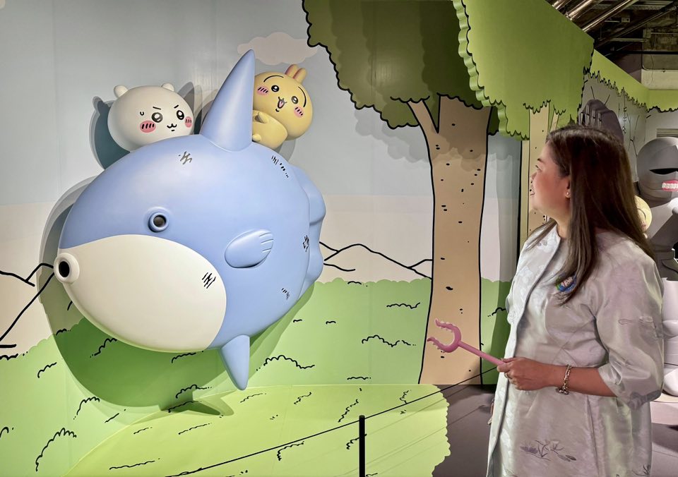 羅淑佩出席「CHIIKAWADAYS」開幕禮。羅淑佩FB圖片