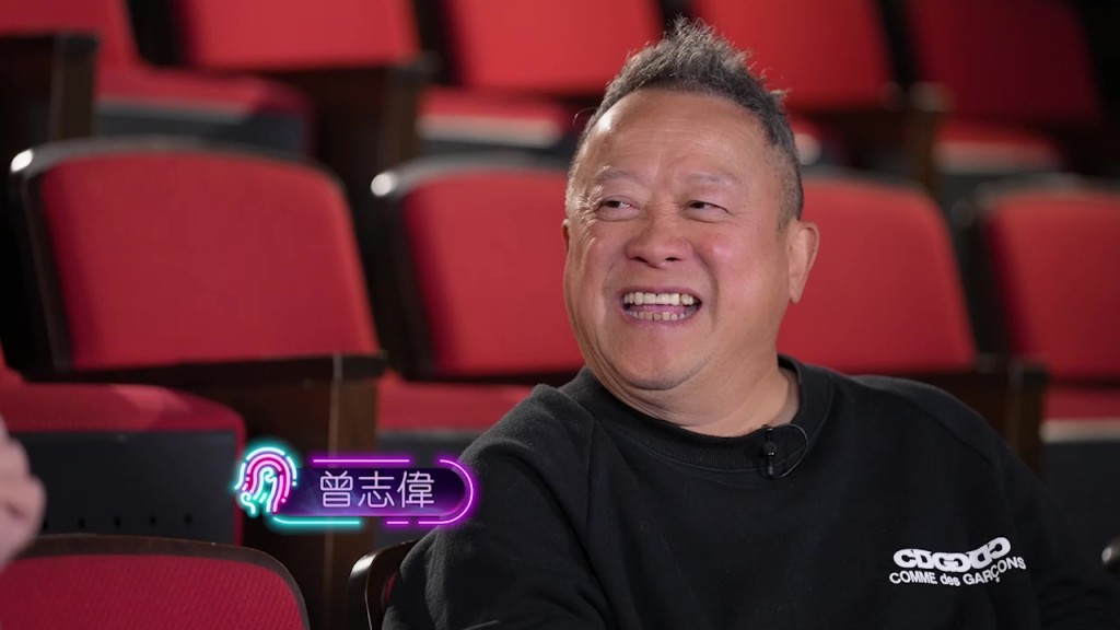 曾志偉於《一周星星》暢所欲言。