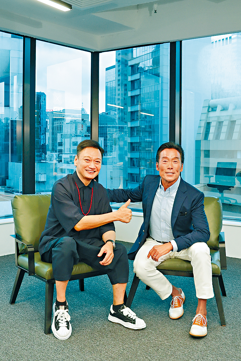 鄭浩南、陶大宇相隔30年再合作,新戲飾演兩位猛人。