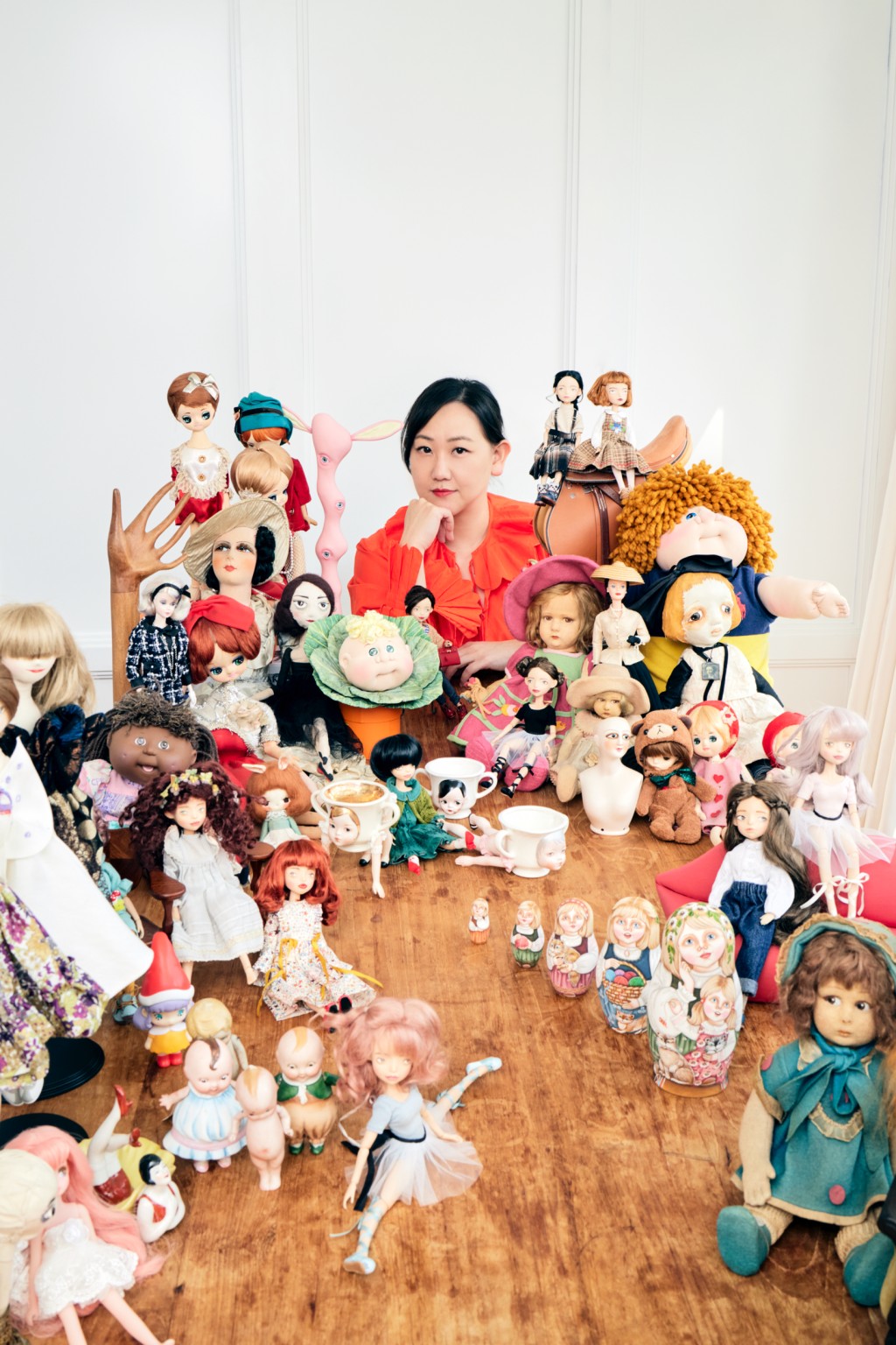 本地娃娃藝術家 Ning Lau 的娃娃。