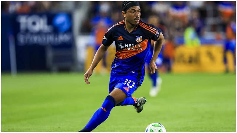 艾雲達費拉拿是FC辛辛那提的進攻核心。REUTERS