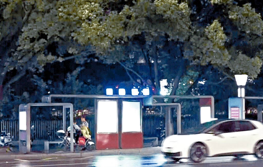 發生襲擊事件的巴士站。