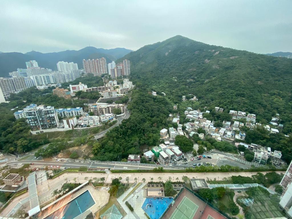 頂層複式單位享翠綠山巒景致。