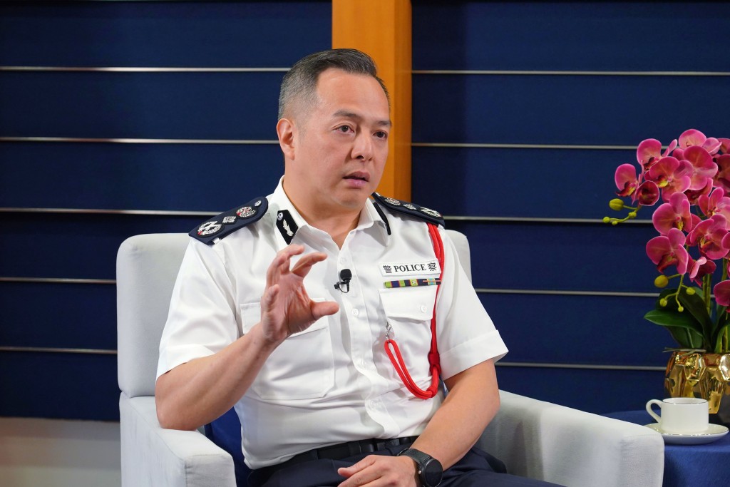 周一鳴表示,智慧警政是他今年4月上任時提出的重點工作之一。 周一鳴表示,智慧警政是他今年4月上任時提出的重點工作之一。