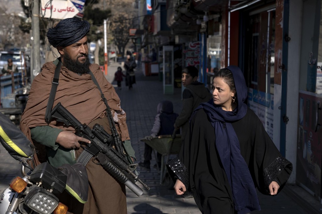 塔利班政權壓迫阿富汗女性權利加劇。 AP