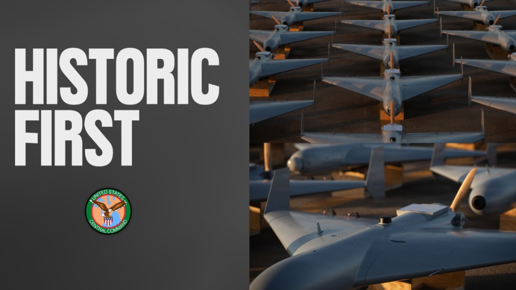 美军首用秘密武器「卢卡斯」无人机，竟是「山寨」伊朗产品。X@U.S. Central Command