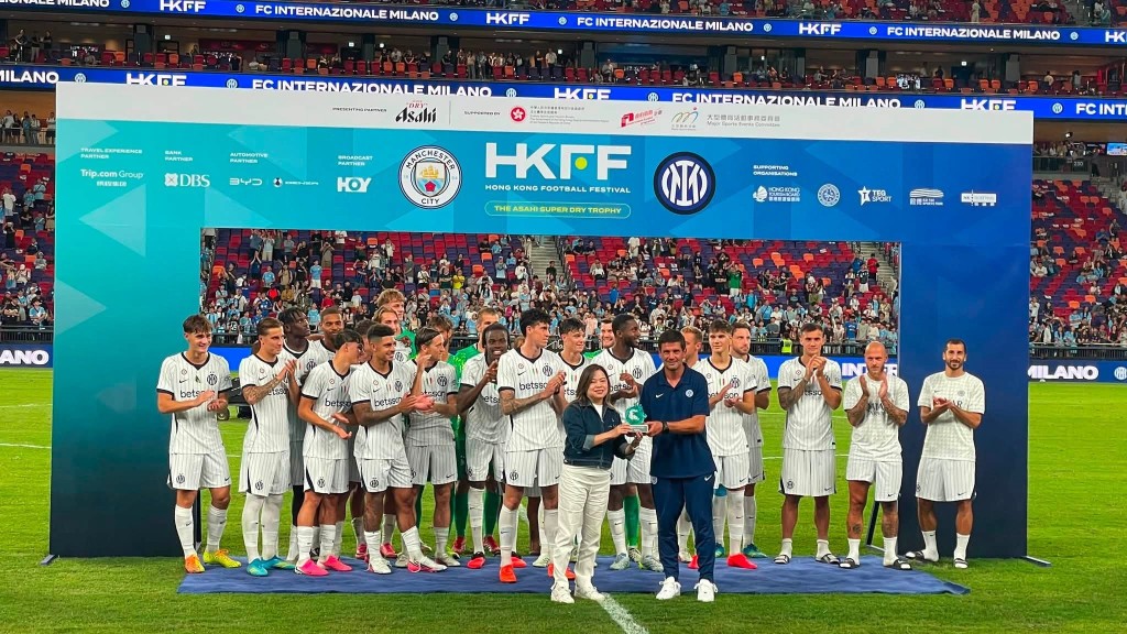 羅淑佩出席在啟德主場館舉辦的香港足球盛會2026。羅淑佩fb 羅淑佩出席在啟德主場館舉辦的香港足球盛會2026。羅淑佩fb