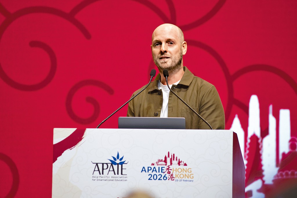 大會邀請了紀錄片《香港四徑大步走》導演Robin Lee擔任開幕典禮主題演講嘉賓，他指出香港的多元文化與獨特環境，正是吸引國際學生來港的重要因素。