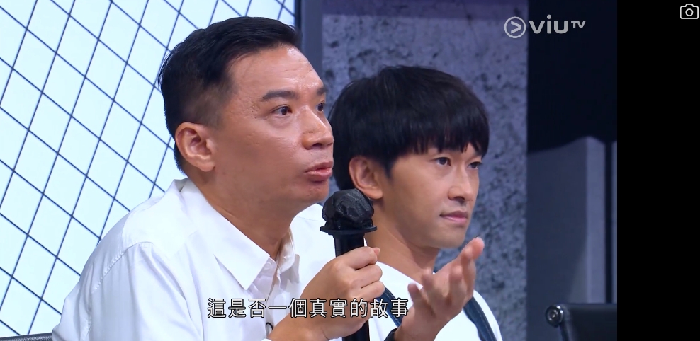 陳輝陽更哽咽講感受。