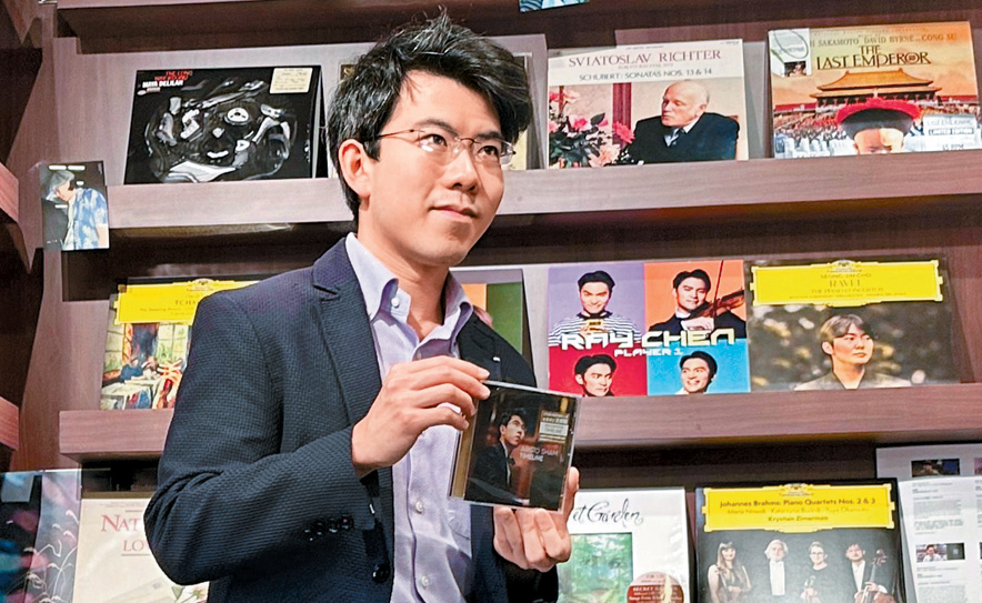 沈靖韜發行首張CD專輯。