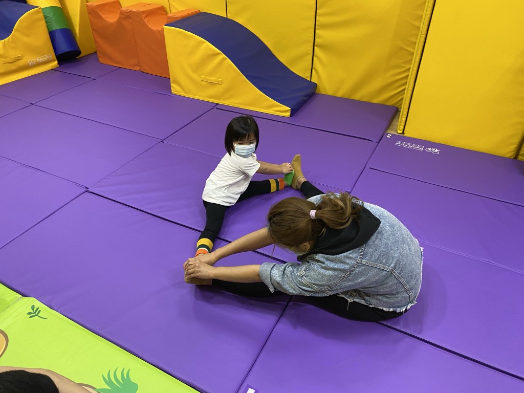 葉佩芬表示家長與孩子一同運動，能更清楚知道孩子的運動能力和需改善的地方，從而找出更切合孩子的訓練。