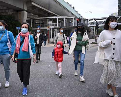 今早氣溫普遍跌至15℃或以下。