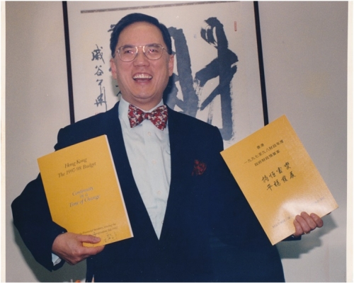 曾蔭權曾任財政司司長。資料圖片