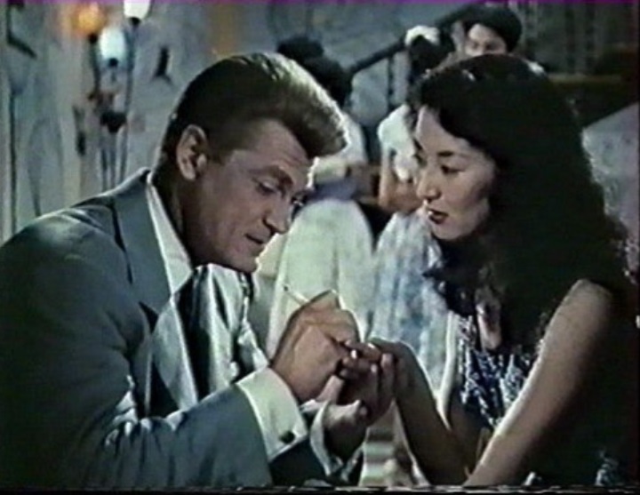 1956年，岸惠子參演國際合作作品《長崎之戀》。