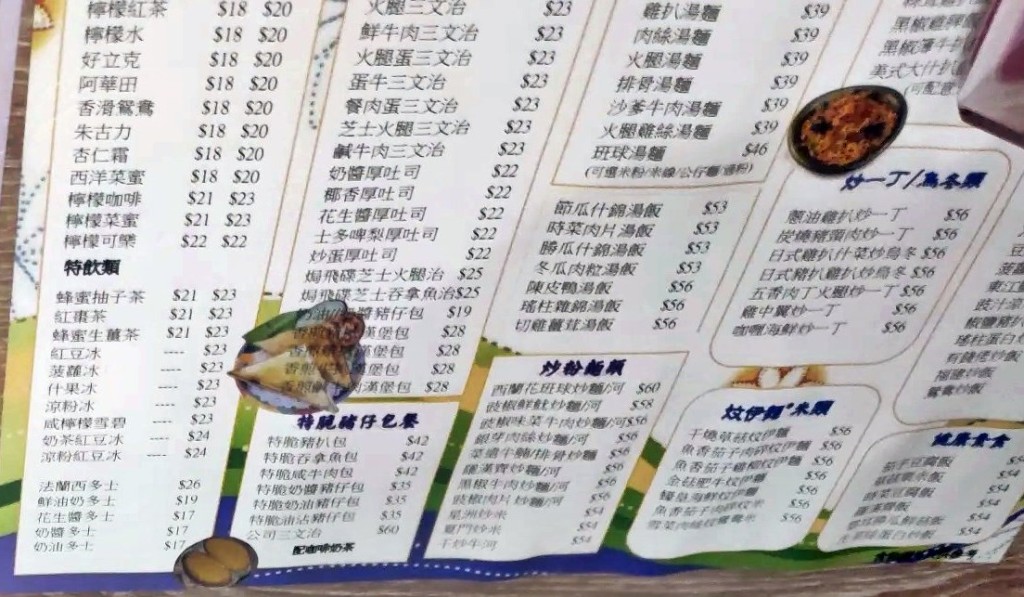 茶餐廳的廳牌。Threads截圖 茶餐廳的廳牌。Threads截圖