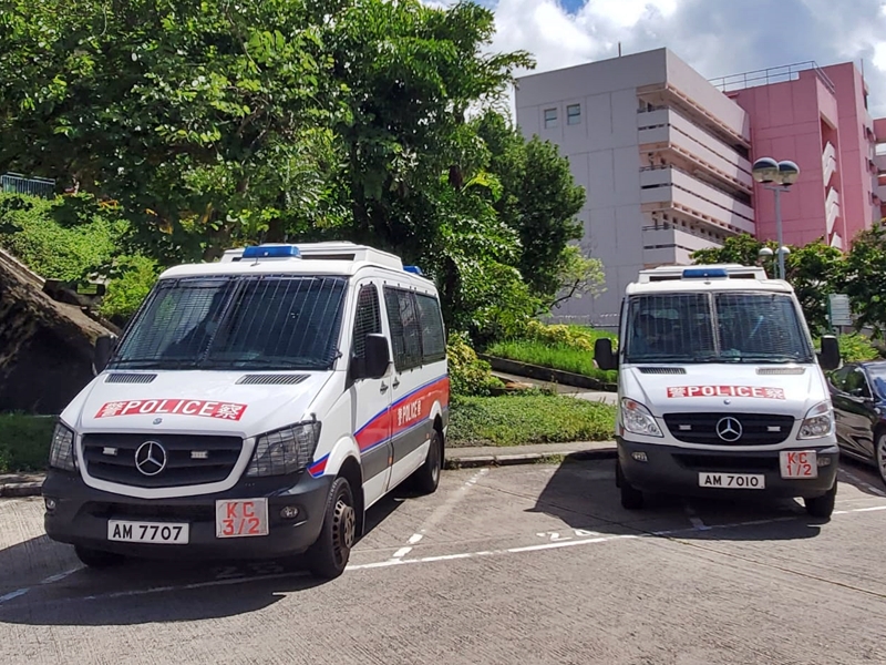 警方接報後到場調查。