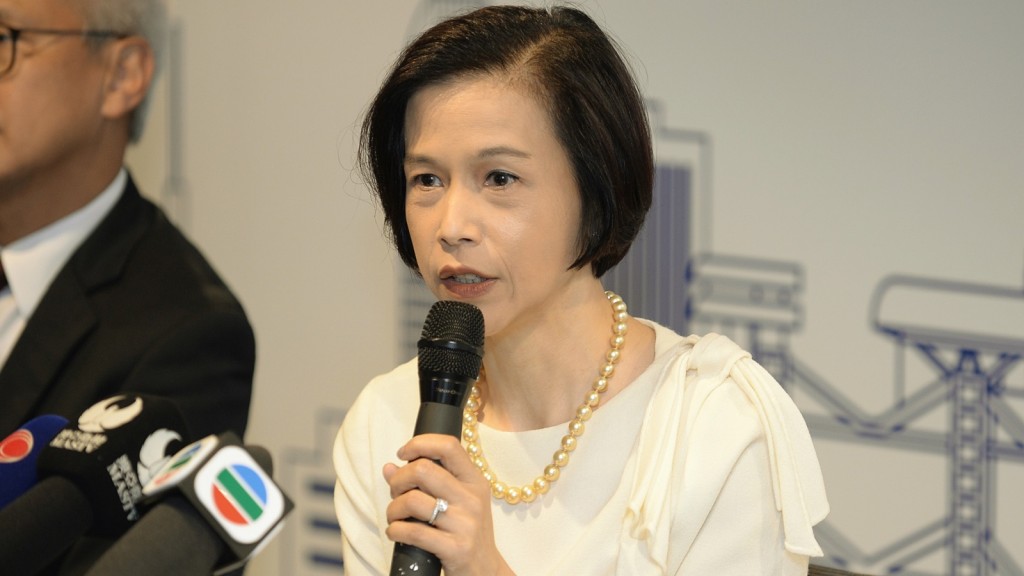 劉麥嘉軒呼籲市民不要太在意短期市況波動，更加不要試圖捕捉市況。資料圖片