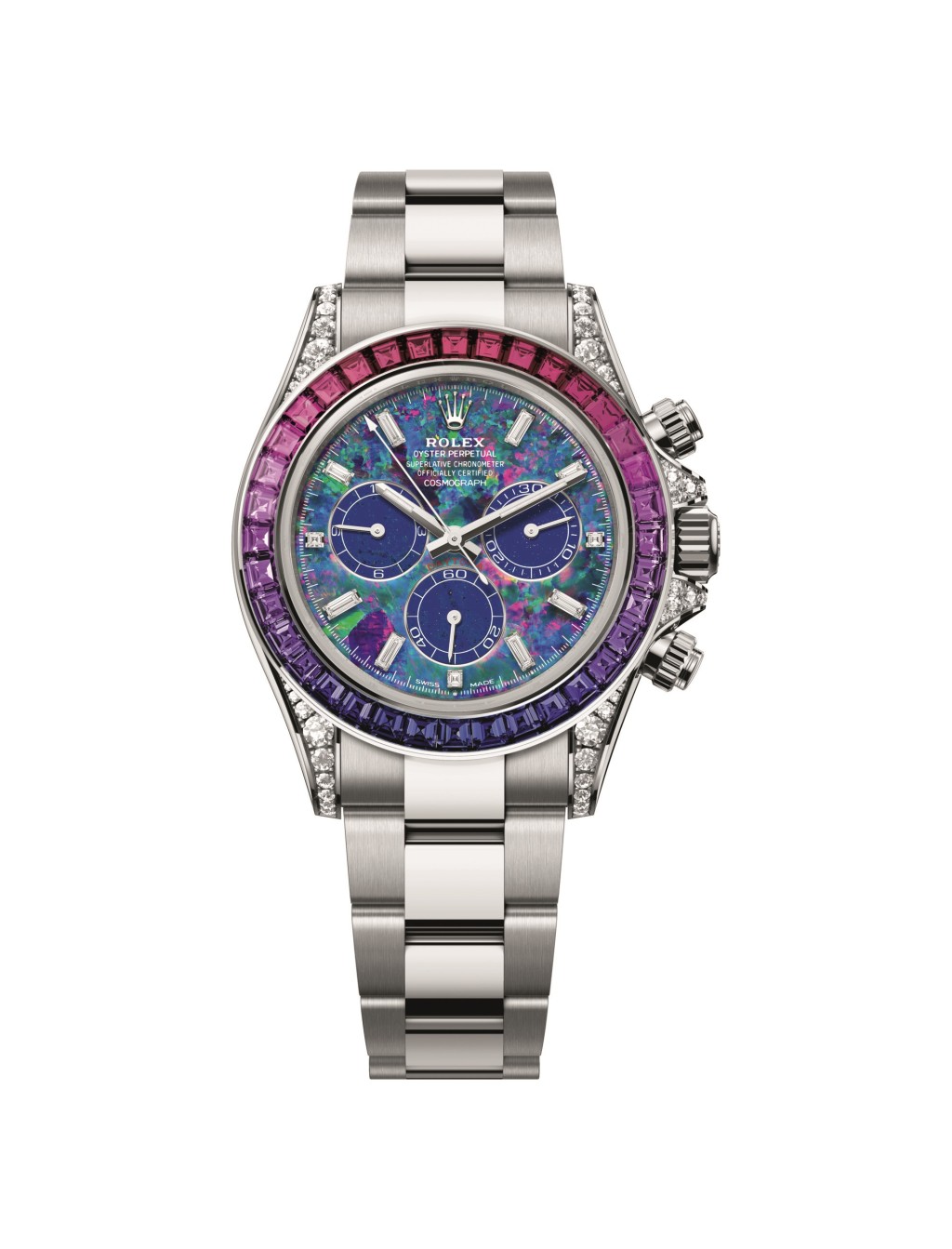 勞力士Cosmograph Daytona「Summer」成交價為1,030萬英鎊(約HK$1.07億)。 勞力士Cosmograph Daytona「Summer」成交價為1,030萬英鎊(約HK$1.07億)。