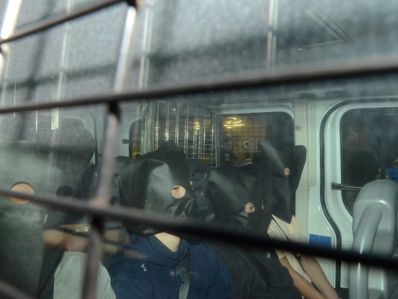 其中一名被捕人士為三合會的骨幹成員。