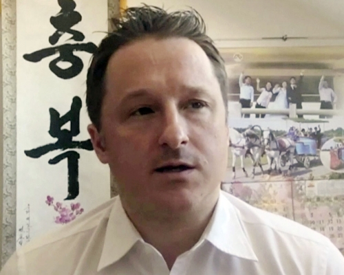 加拿大商人邁克爾斯帕弗(Michael Spavor)。AP資料圖片