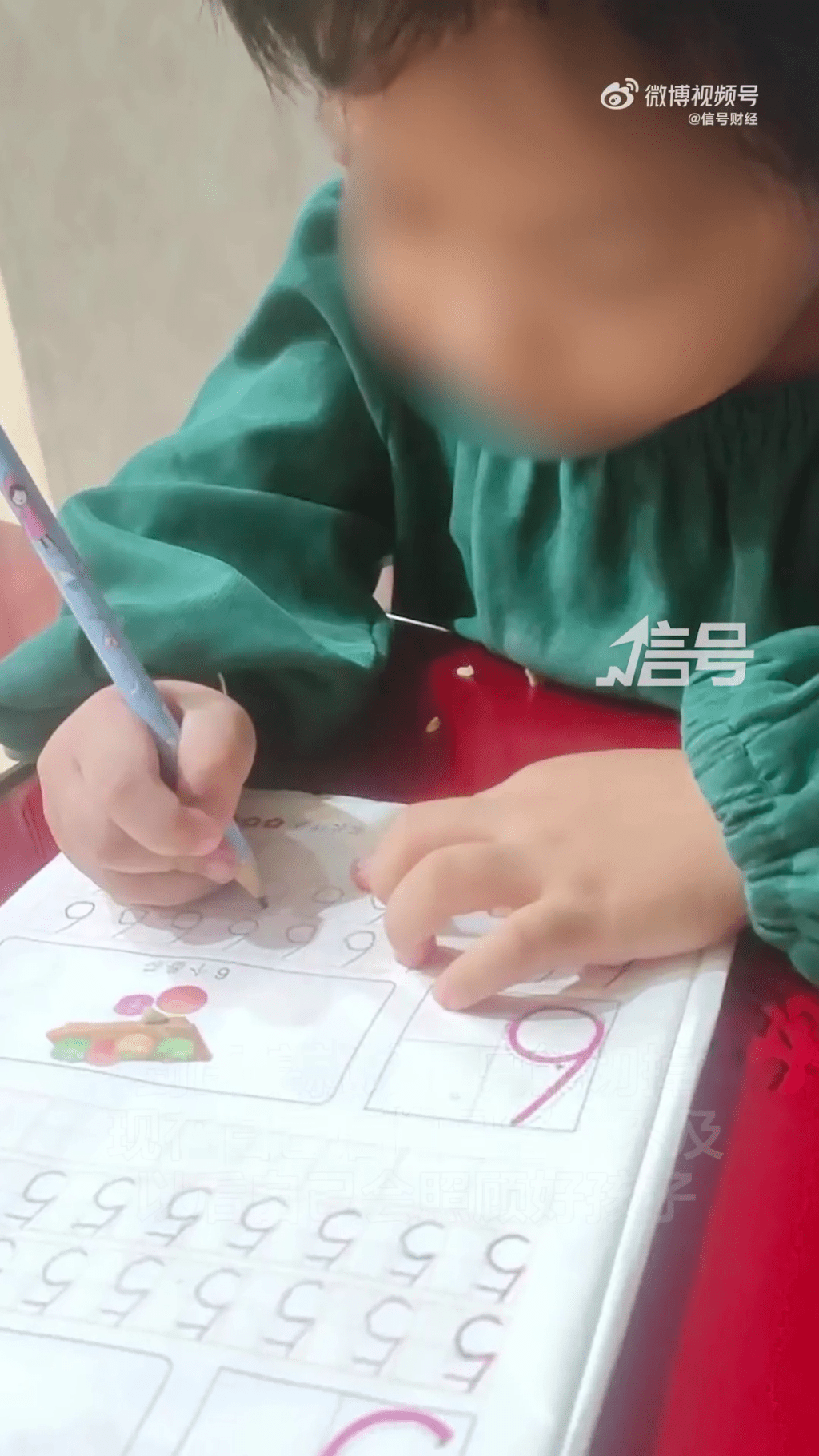 女童以後讀書寫字可能比正常人困難。