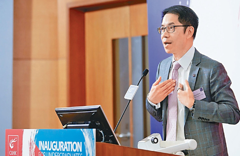 ■王家徹教授鼓勵同學多接觸不同範疇的知識。 ■王家徹教授鼓勵同學多接觸不同範疇的知識。