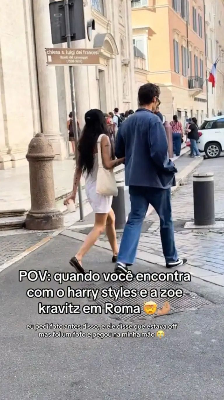 Zoe和Harry被拍到在羅馬約會，上周二他們更被目擊在倫敦酒吧咀嘴。