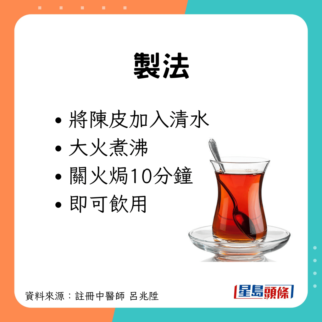 陳皮水製法