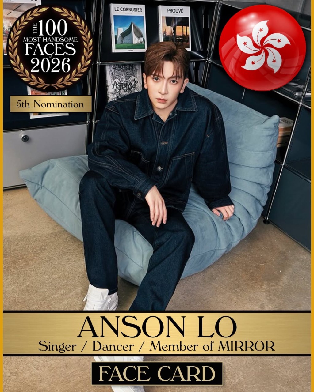 Anson Lo亦第5次入圍。 Anson Lo亦第5次入圍。