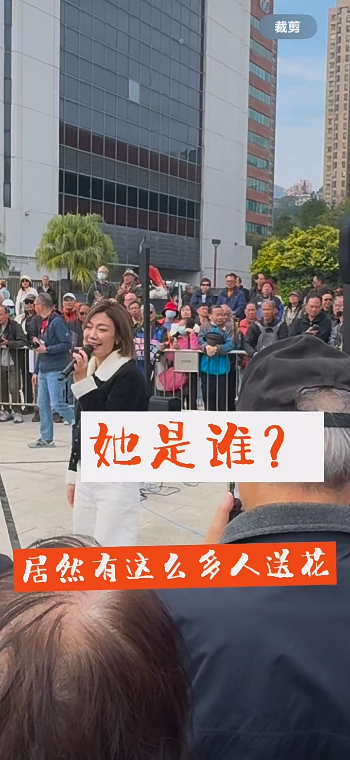 龍婷日前在沙田公園唱歌，但拍攝者不知龍婷是誰。