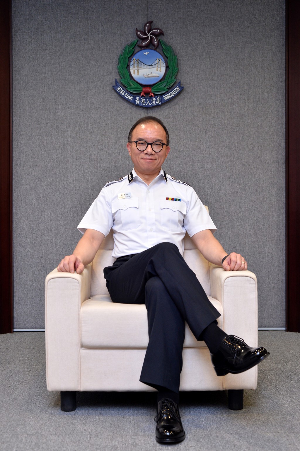 曾國衞在2016年出任入境事務處處長。