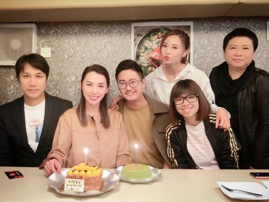 大合照终于见到陈炜男友了。(ig图片)