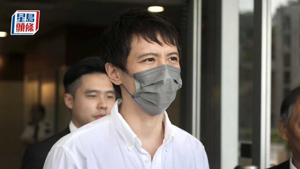 周永恆承認抗拒警務人員及襲警罪。陳浩元攝