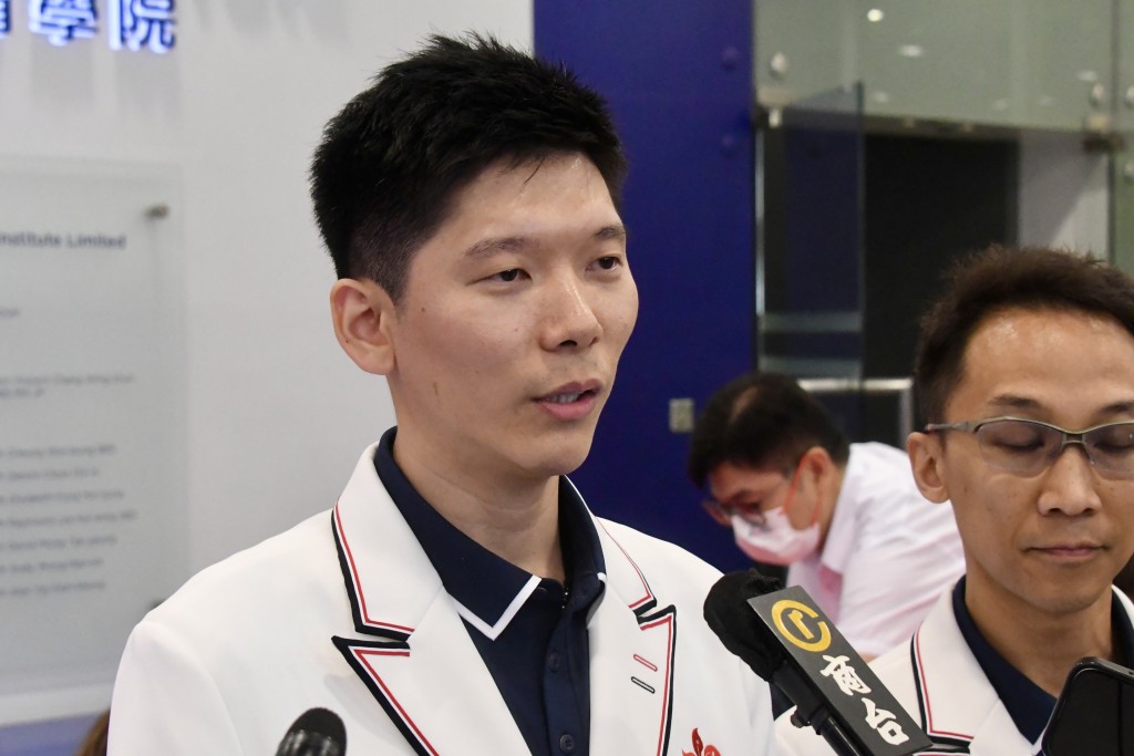 殘疾人跆拳道港隊代表楊肇麒。楊駿堯攝 殘疾人跆拳道港隊代表楊肇麒。楊駿堯攝