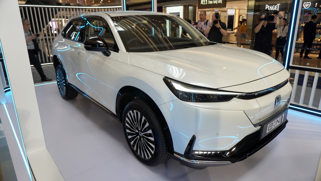 本田代理在港推出品牌首款行货电动车e:N1，加入纯电SUV竞争行列。