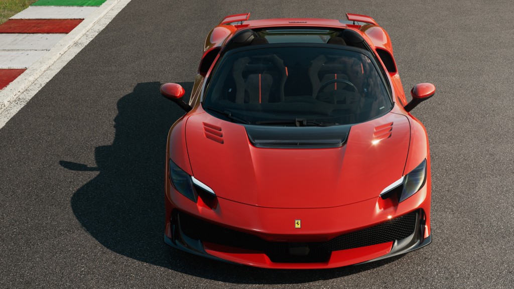 法拉利Ferrari 296 Speciale加強版乾重1,410kg,相比普通296GTB減輕60kg。