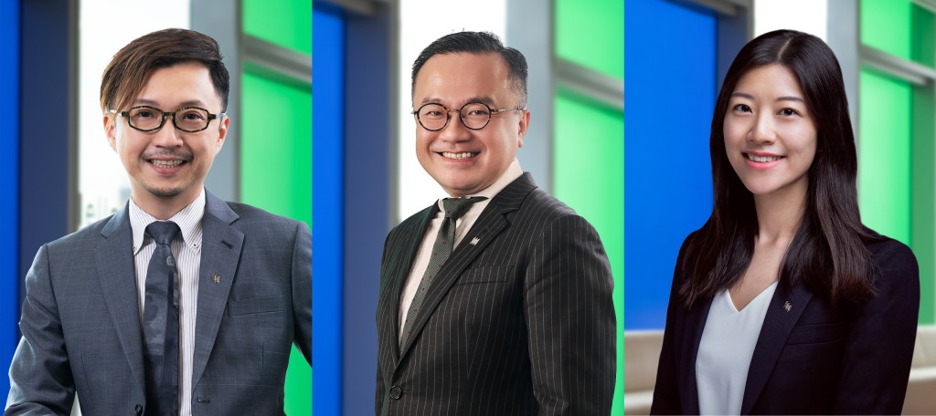 宏利香港及澳門首席健康總監李旭明、宏利香港及澳門首席產品總監張家俊、宏利香港及澳門首席策略總監兼澳門分公司主管李婉嘉(左至右) 宏利香港及澳門首席健康總監李旭明、宏利香港及澳門首席產品總監張家俊、宏利香港及澳門首席策略總監兼澳門分公司主管李婉嘉(左至右)