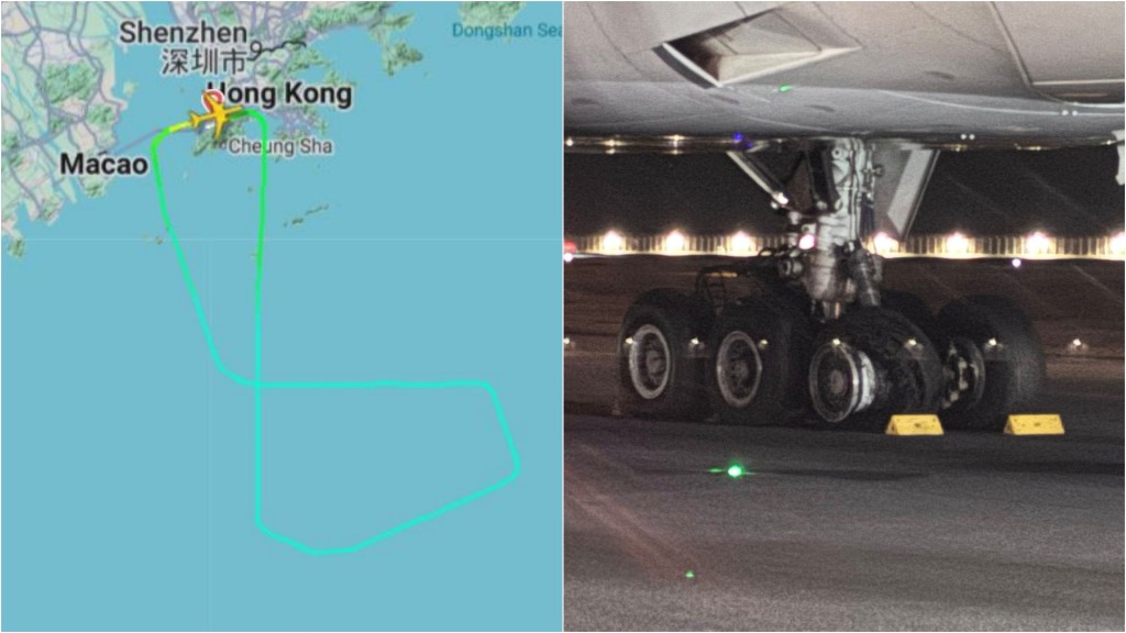 國泰飛墨爾本航班疑爆胎 起飛後急折返安全著陸