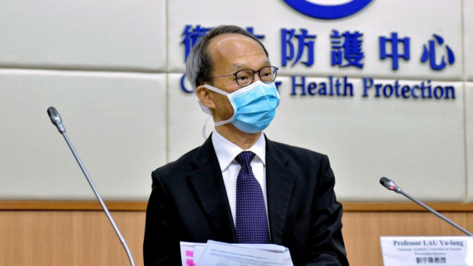 劉宇隆指新一波新冠疫情已見頂,並正在高位橫行。資料圖片