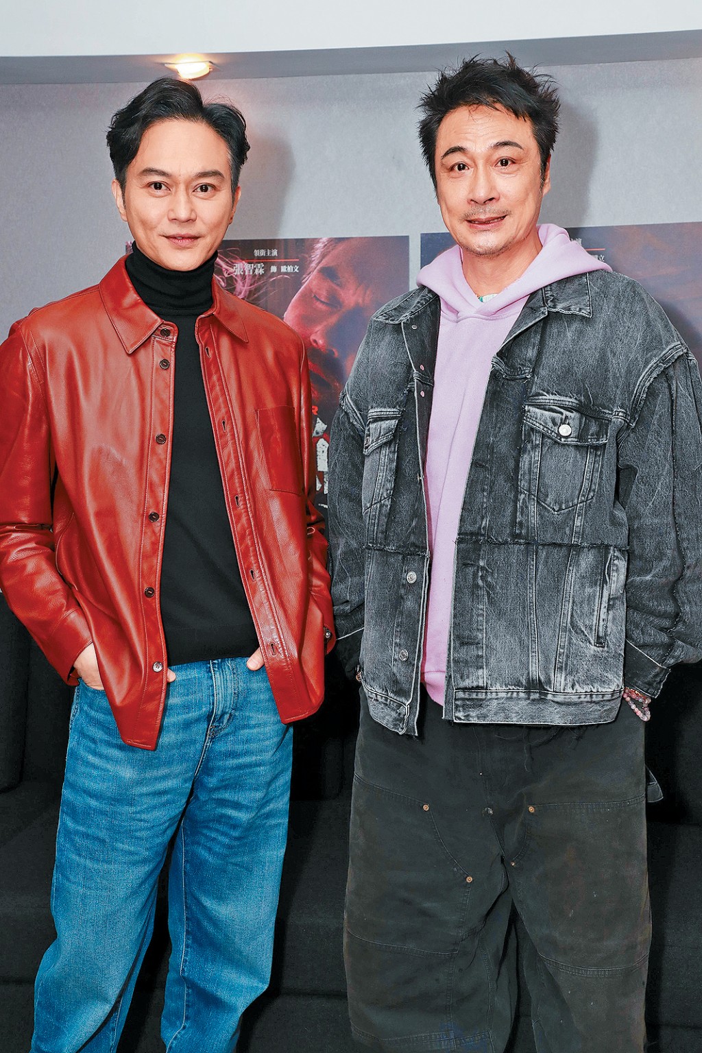 張智霖與吳鎮宇兩位型男，於電影《誤判》中合作。