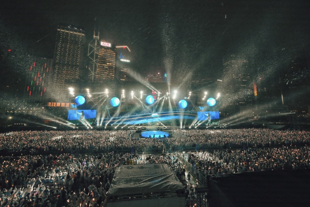 台灣天團五月天2024年《五月天【回到那一天】25周年巡迴演唱香港站》在中環海濱舉行。 台灣天團五月天2024年《五月天【回到那一天】25周年巡迴演唱香港站》在中環海濱舉行。