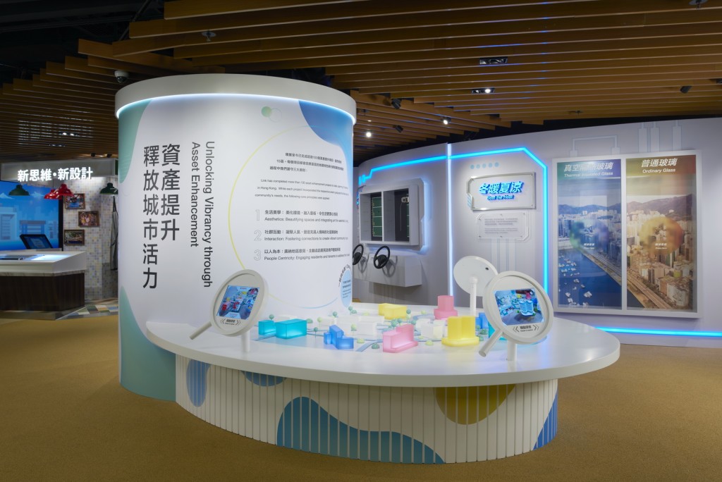 領展會透過「資產提升」（Asset Enhancement），來改善資產內外及公共空間，包括翻新設計、空間重置、地方營造、升級環保設施，以及豐富商戶組合等措施，為建構「15分鐘生活圈」貢獻力量。
