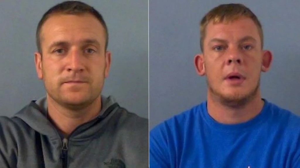 被告辛恩(左)、琼斯(右)。 Thames Valley Police 被告辛恩(左)、琼斯(右)。 Thames Valley Police