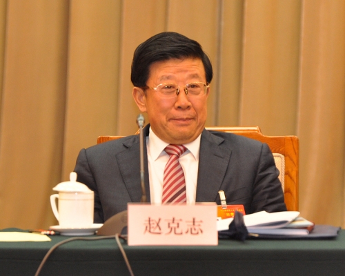 赵克志接任公安部部长。网上图片