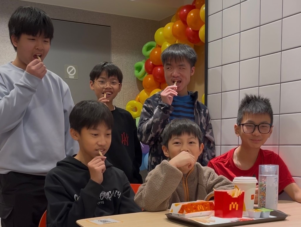 達成10,000 followers後，永傑的下一目標是到18區的麥當勞「破地獄」。（圖片來源：受訪者提供）