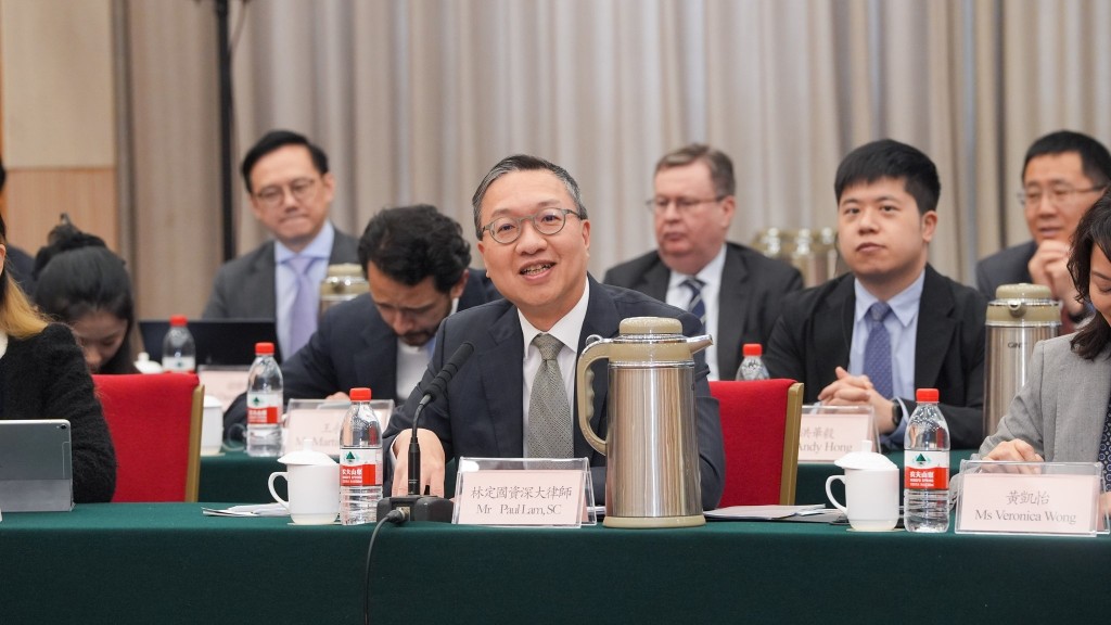 林定国访杭州︱参观浙江省浙商涉外法律服务中心 冀全方位深化两地法律界合作促优势互补