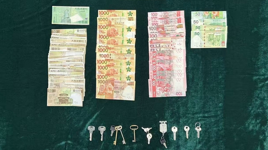 澳門教堂捐款箱5萬元遇竊 司警拘29歲港男 涉離職後未還鑰匙作案逾年。澳門司警圖片