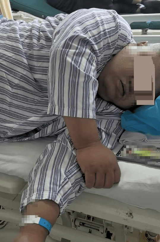 李先生在醫院接受手術。極目新聞 李先生在醫院接受手術。極目新聞