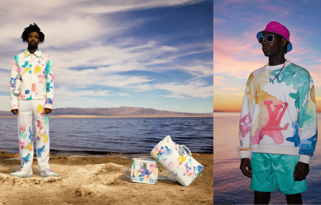 夏季別注系列】饒舌歌手21 Savage演繹Louis Vuitton夏日色彩環保用料大